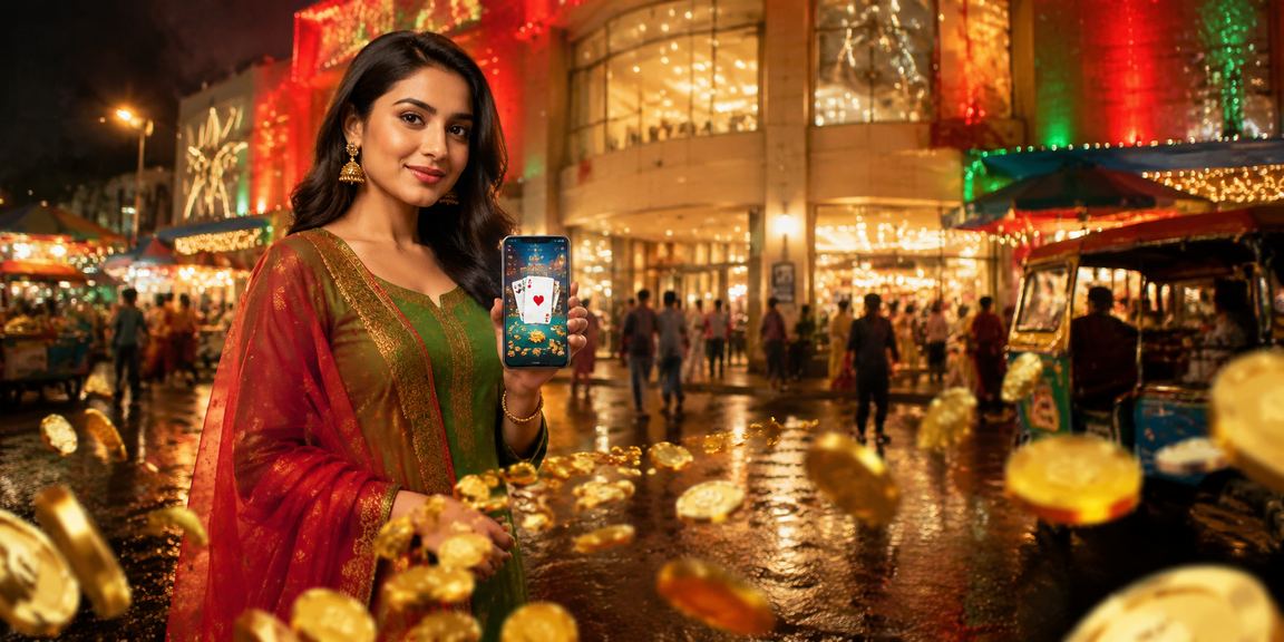 বগুড়ায় লাল-সবুজ পরিবেশে তিন পাত্তি ক্যাসিনো গেম খেলার দৃশ্য
