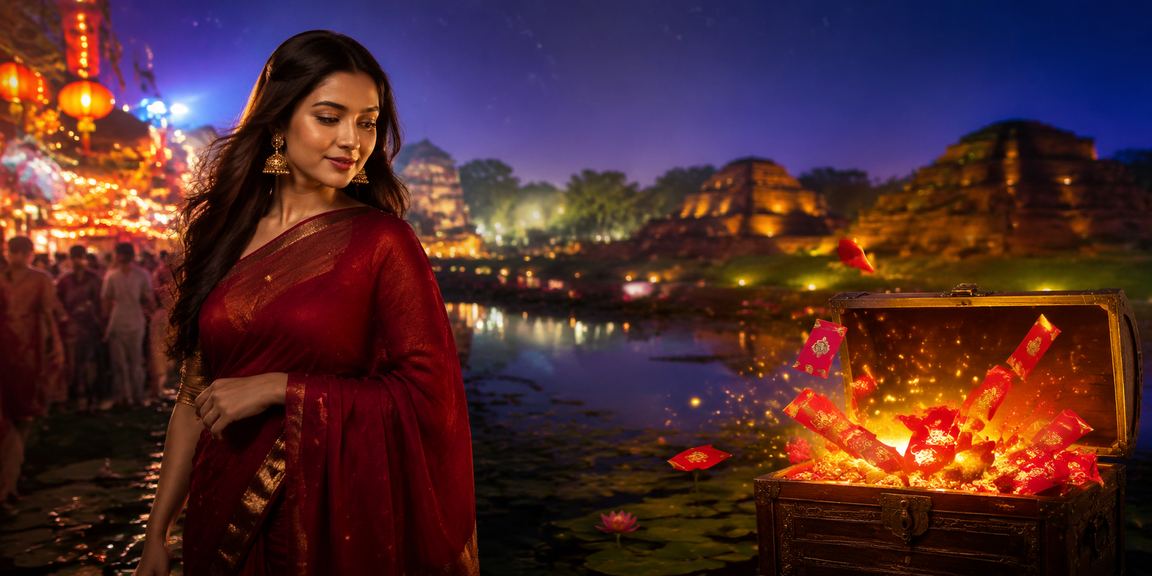 কুমিল্লায় রাতের বাজারে লাল খামে বোনাস ও পেমেন্টের উৎসবী পরিবেশ